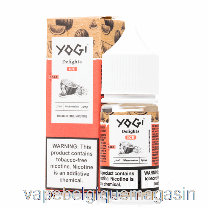 Sels De Glace Pastèque Jetables Vape - Délices Yogi - 30ml 50mg